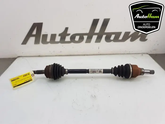 Aandrijfas links-voor Peugeot 208