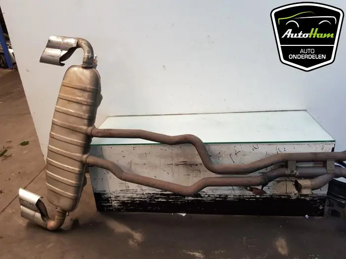 Uitlaat Midden+Einddemper Porsche Cayenne