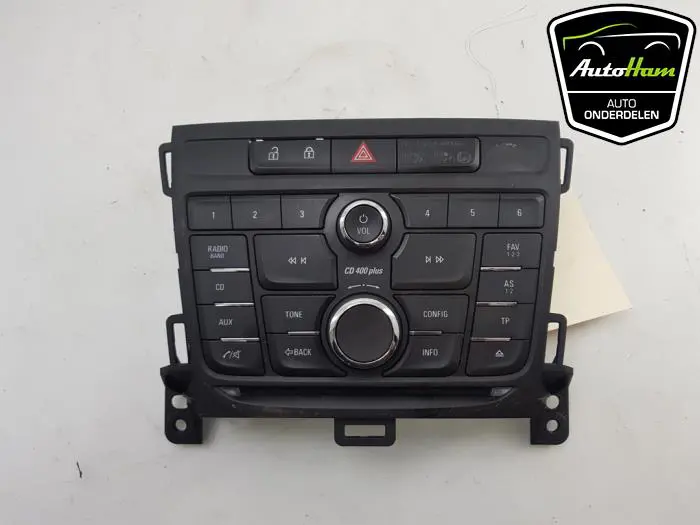 Radiobedienings paneel Opel Zafira