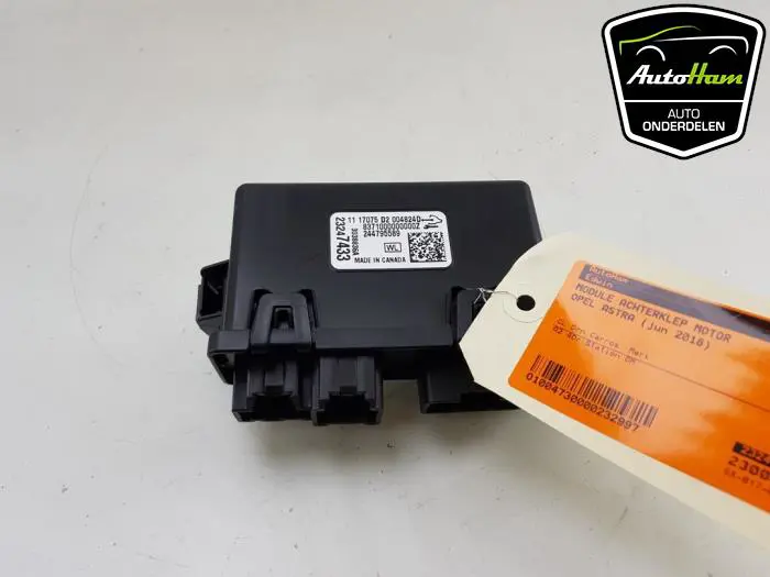 Module achterklep motor Opel Astra