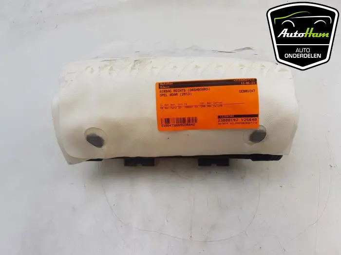 Airbag rechts (Dashboard) Opel Adam