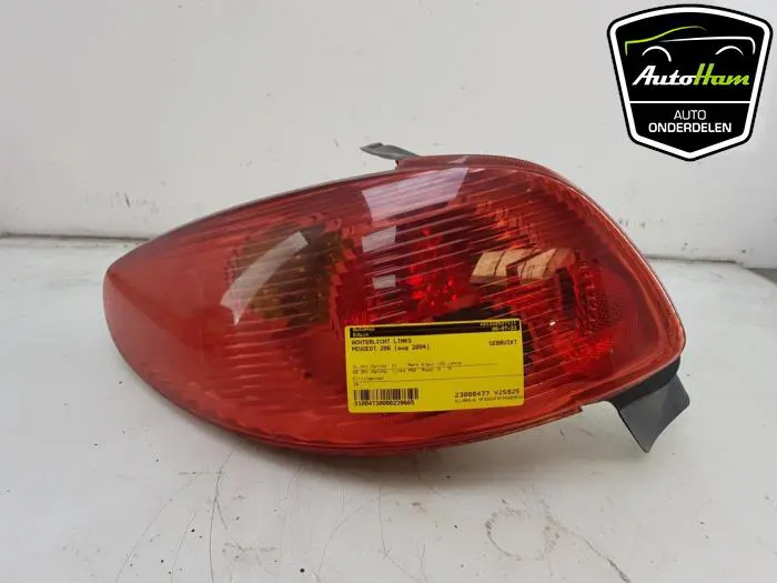 Achterlicht links Peugeot 206
