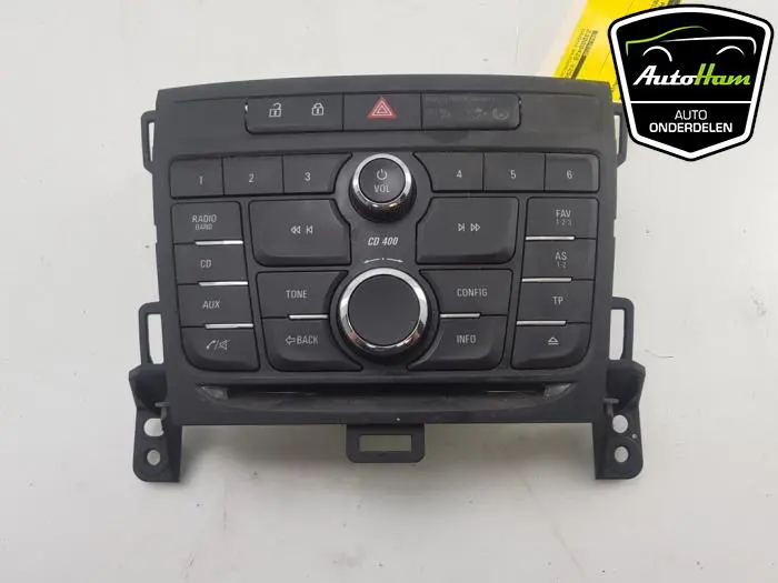 Radiobedienings paneel Opel Zafira C