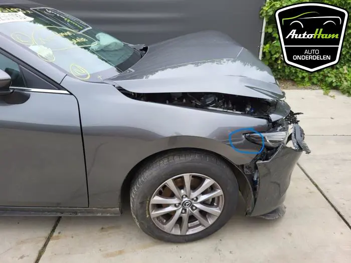 Scherm rechts-voor Mazda 3.