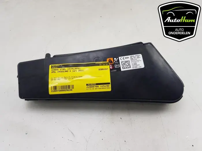 Airbag stoel (zitplaats) Opel Crossland X
