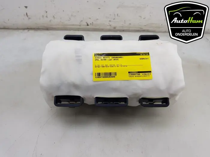 Airbag rechts (Dashboard) Opel Astra