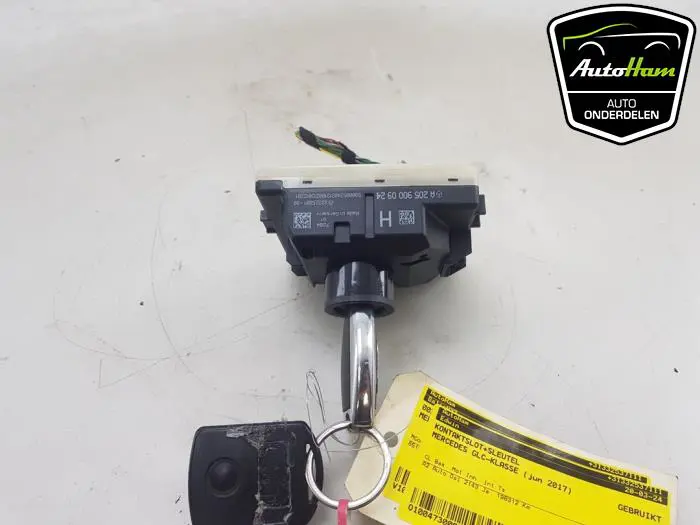Kontaktslot+Sleutel Mercedes GLC-Klasse
