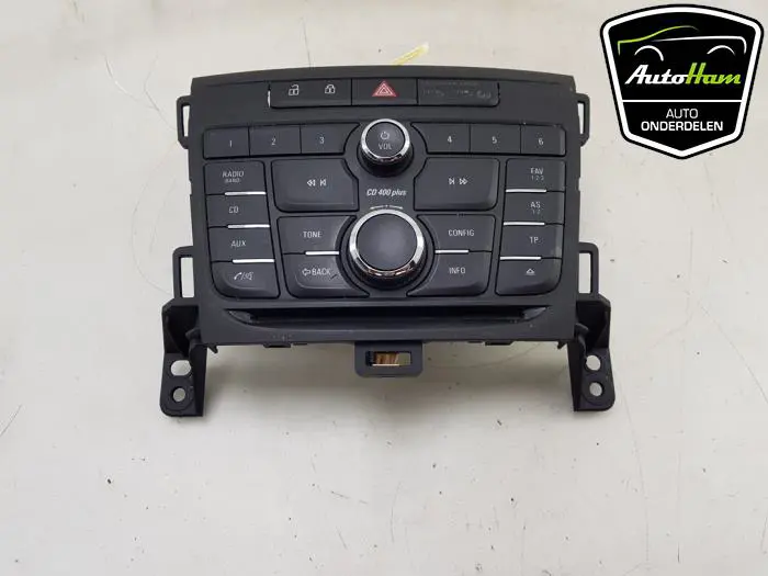 Radiobedienings paneel Opel Zafira