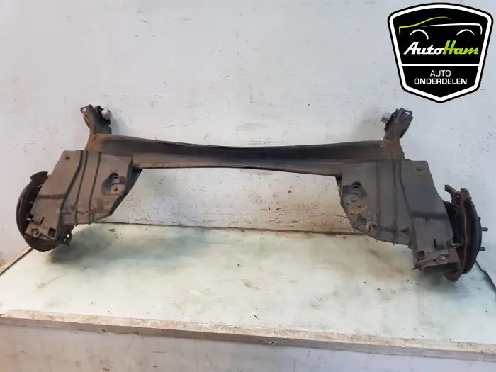 Achteras voorwielaandrijving Mazda 3.