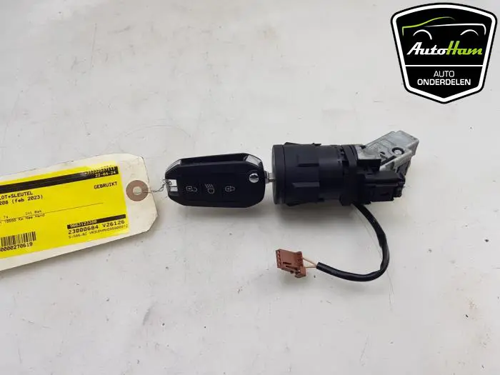 Kontaktslot+Sleutel Peugeot 208