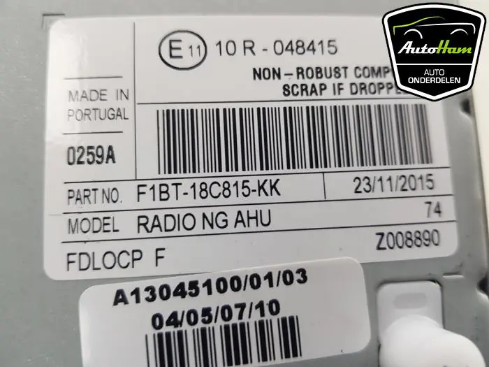 Regelunit Multi Media Ford Focus