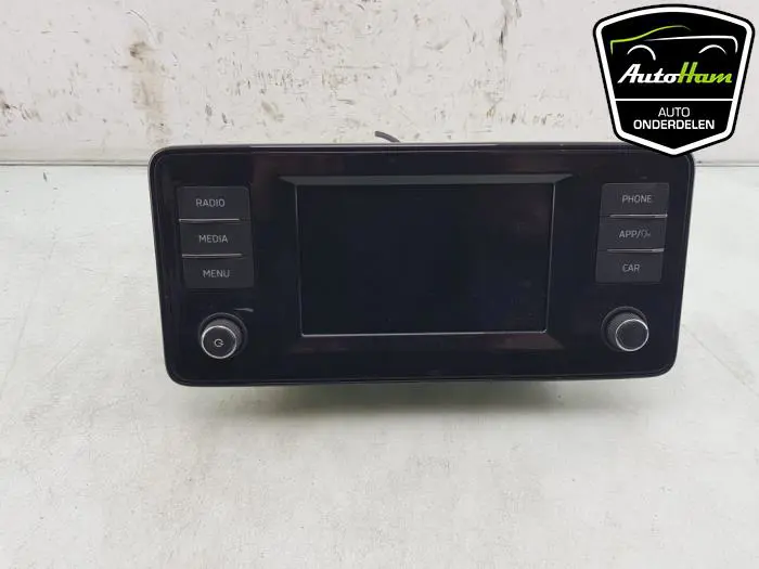 Display Multi Media regelunit Skoda Fabia