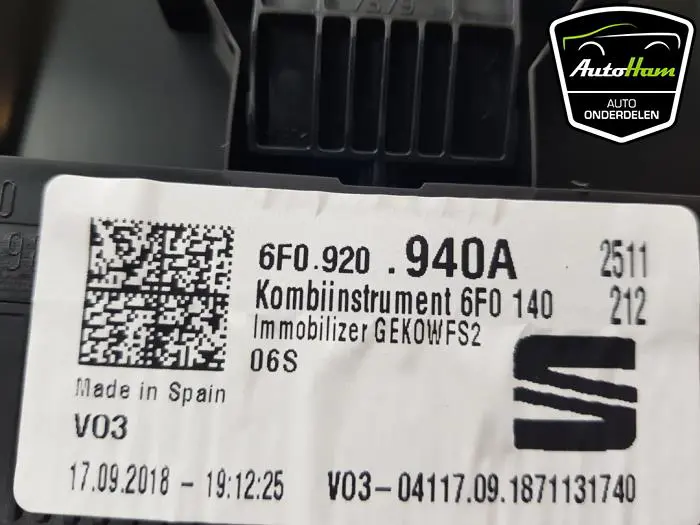 Instrumentenpaneel Seat Ibiza