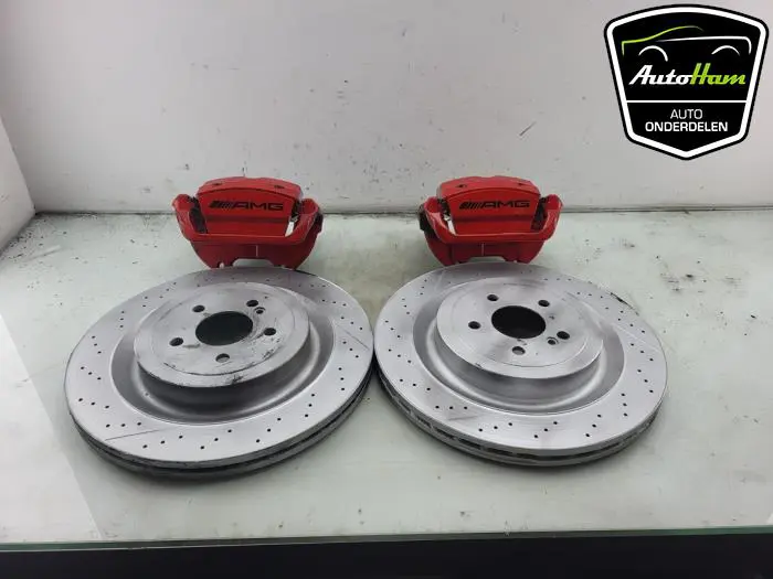 Remmenset compleet achter Mercedes C-Klasse