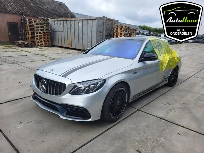 Scherm links-voor Mercedes C-Klasse