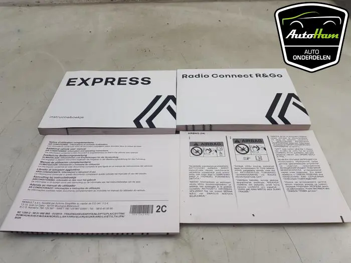 Instructie Boekje Renault Express