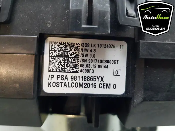 Combischakelaar Stuurkolom Opel Crossland X