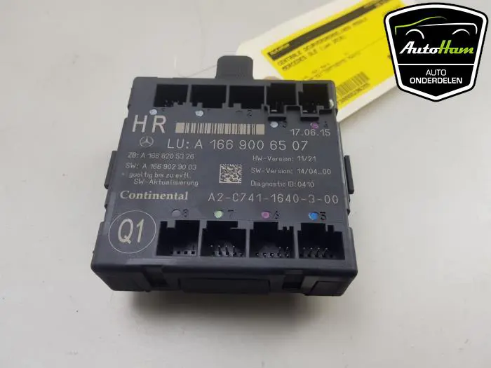 Centrale Deurvergrendelings Module Mercedes GLE