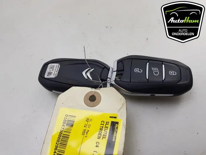 Sleutel Citroen C4