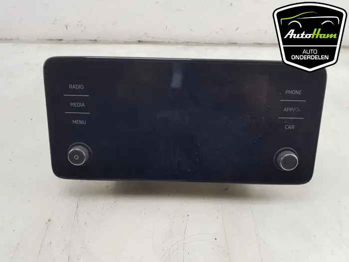 Display Multi Media regelunit Skoda Scala
