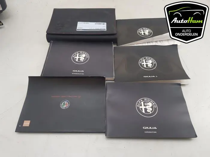 Instructie Boekje Alfa Romeo Giulia