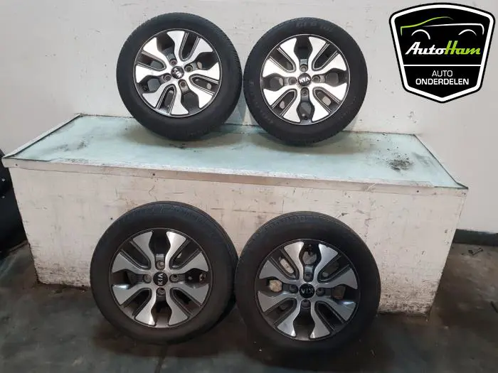 Sportvelgenset + banden Kia Picanto