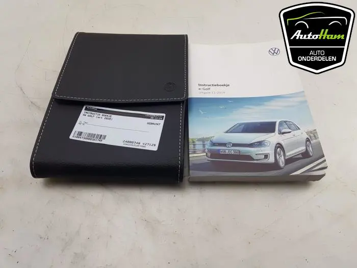Instructie Boekje Volkswagen Golf