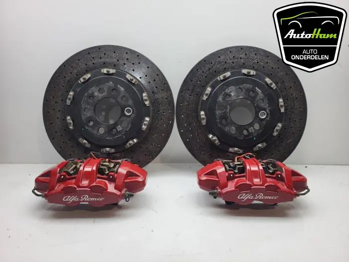 Remmenset compleet voor+achter Alfa Romeo Giulia
