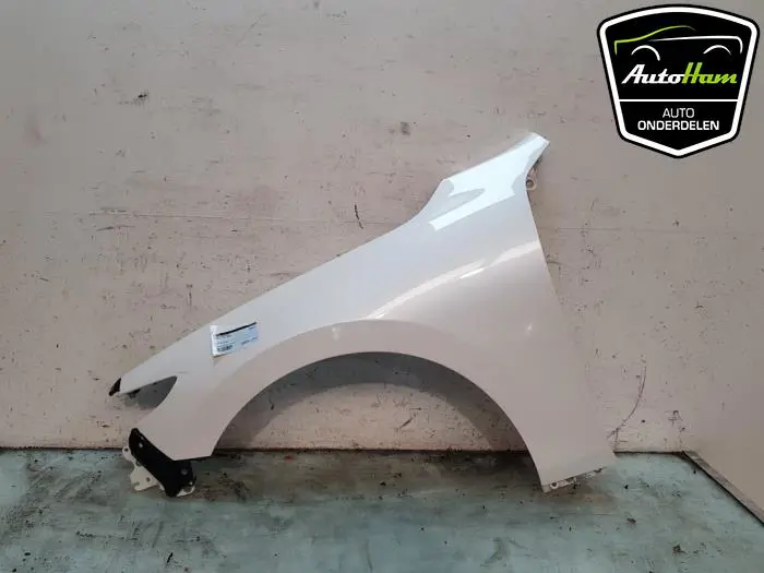 Scherm links-voor Mazda 3.