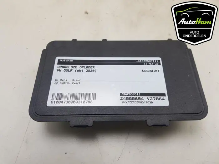 Draadloze oplader Volkswagen Golf