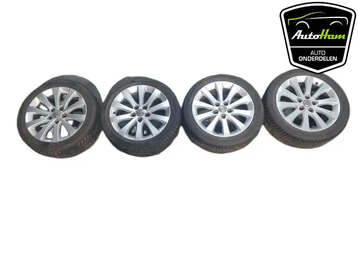 Sportvelgenset + banden Opel Meriva