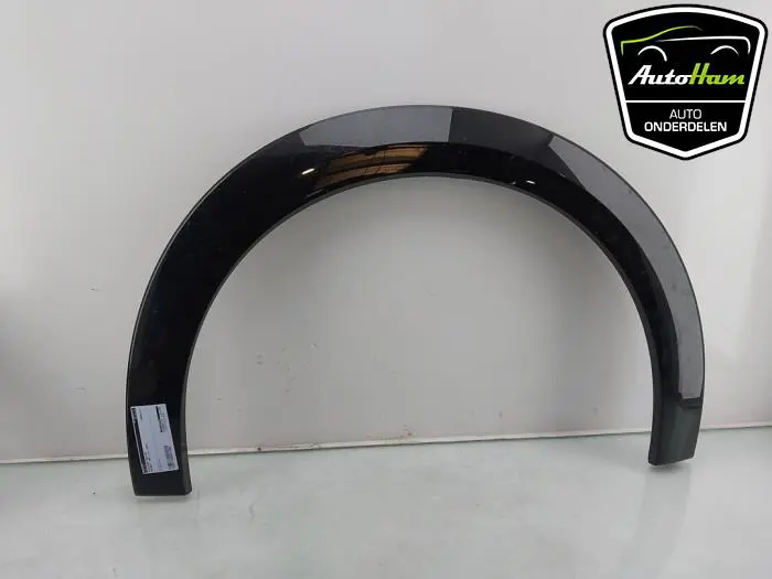 Wielrand achter Peugeot 208