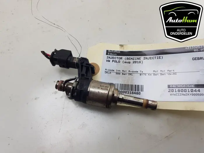 Injector (benzine injectie) Volkswagen Polo