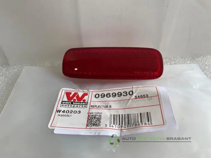 Bumper reflector rechts-achter Citroen Jumpy Bumper reflector rechts-achter Citroen Jumpy
