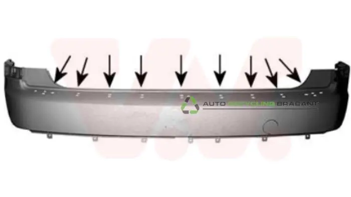 Achterbumper Ford C-Max Achterbumper Ford C-Max