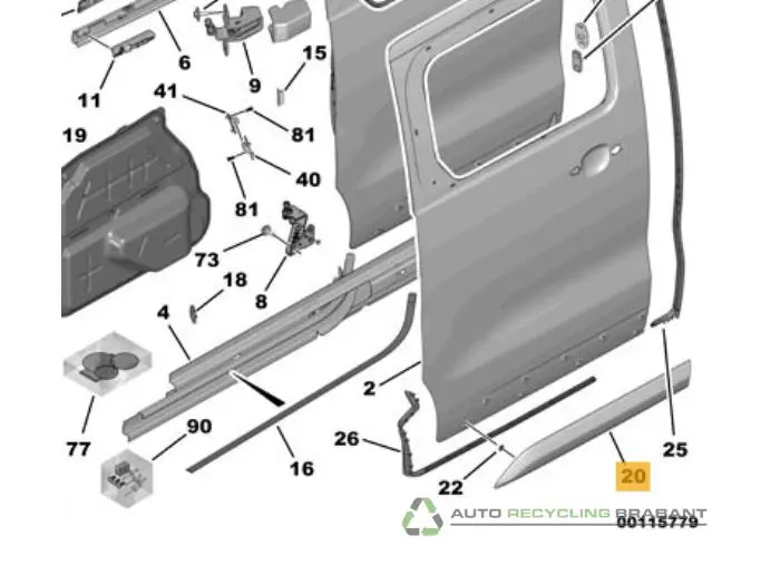 Sierstrip Peugeot Expert Sierstrip Peugeot Expert