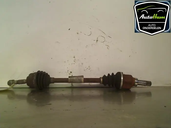 Aandrijfas links-voor Peugeot 1007