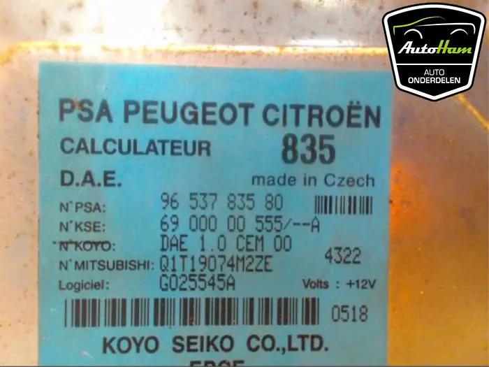 Stuurbekrachtiging Computer Citroen C3