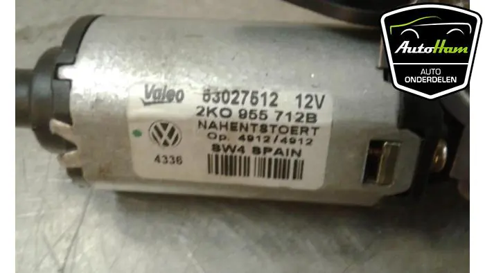 Ruitenwissermotor achter Volkswagen Caddy