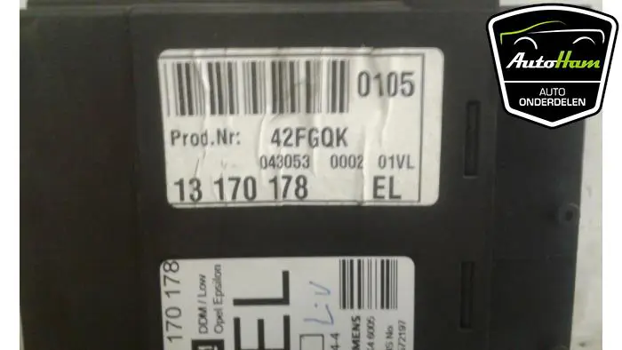 Centrale Deurvergrendelings Module Opel Vectra